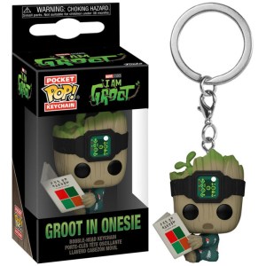 Pocket POP Keychain Marvel I am Groot - Groot with Onesie
